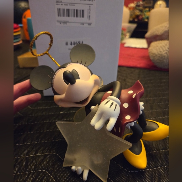 EUC VTG Disney Minnie Mouse Angel Tree Topper